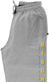 NDSU Bison Premium Fleece Sweatpants - Vertical BISON