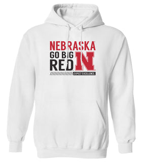 Nebraska Huskers Hooded Sweatshirt - Expect Excellence