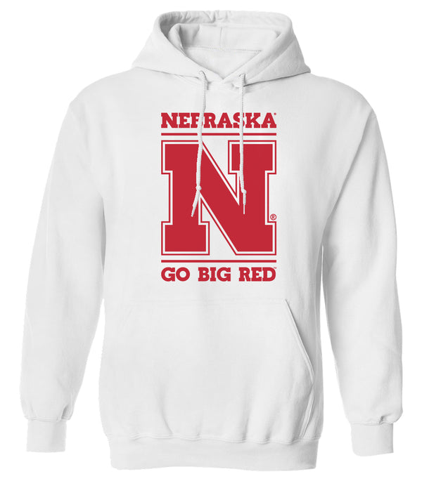 Nebraska Huskers Hooded Sweatshirt - N Go Big Red