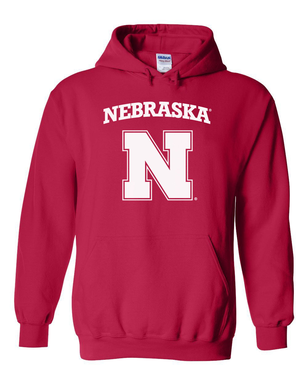 Nebraska Cornhuskers Block N Hooded Sweatshirt