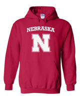 Nebraska Cornhuskers Block N Hooded Sweatshirt