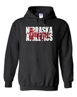 Nebraska Athletics Legacy Script "Huskers" Hooded Sweatshirt