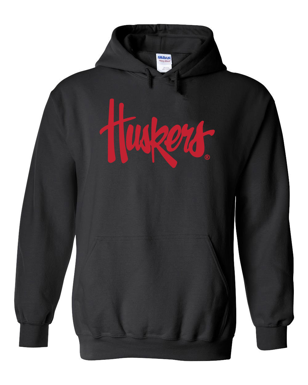 Nebraska Legacy Script "Huskers" Hooded Sweatshirt