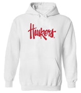 Nebraska Huskers Hooded Sweatshirt - Legacy Script Huskers