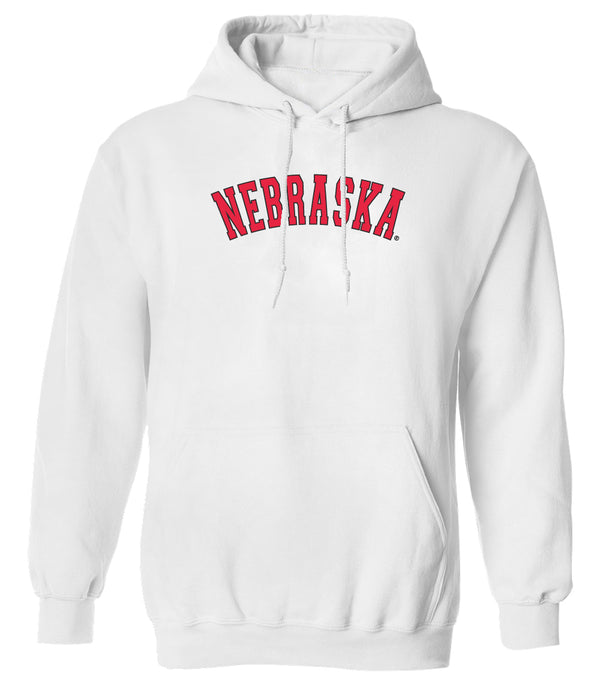 Nebraska Huskers Hooded Sweatshirt - NEBRASKA Arch