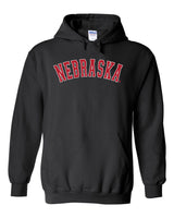 "NEBRASKA" Arch Hooded Sweatshirt