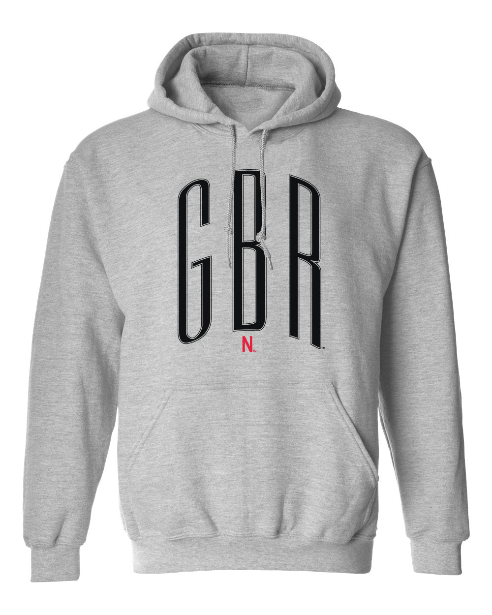 Nebraska Huskers Hooded Sweatshirt - Black GBR