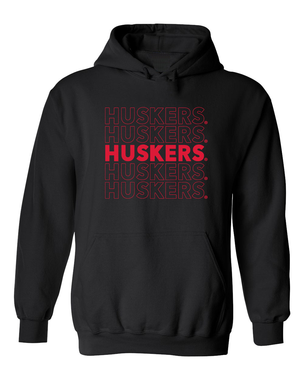 Nebraska Huskers Hooded Sweatshirt - Huskers Times 5