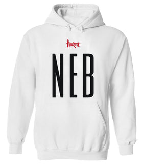 Nebraska Huskers Hooded Sweatshirt - Black NEB