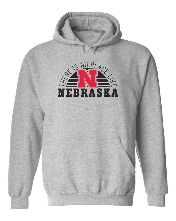 Nebraska Huskers Hooded Sweatshirt - No Place Like Nebraska