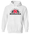 Nebraska Huskers Hooded Sweatshirt - No Place Like Nebraska