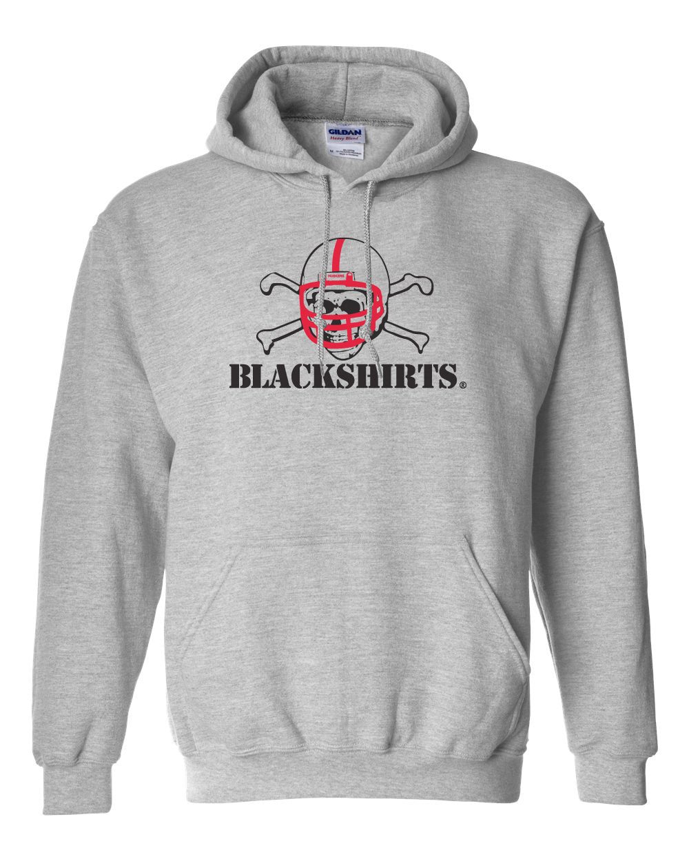 Nebraska Huskers Hooded Sweatshirt - Blackshirts Logo