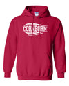 Nebraska Husker Sweatshirt Hooded - CornBorn Forever a Nebraskan
