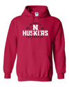 Nebraska Huskers Hooded Sweatshirt - University of Nebraska Huskers N