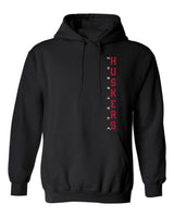 Nebraska Huskers Hooded Sweatshirt - Vertical Nebraska Huskers