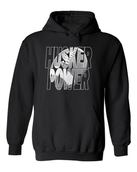 Nebraska Huskers Hooded Sweatshirt - Husker Power Football