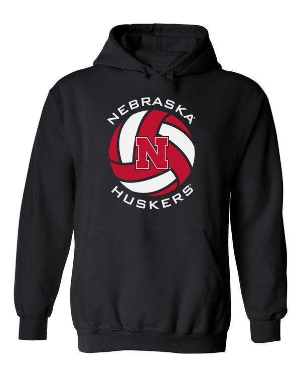 Nebraska Huskers Hooded Sweatshirt - Huskers Volleyball Block N