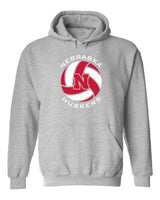 Nebraska Huskers Hooded Sweatshirt - Huskers Volleyball Block N