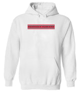 Nebraska Huskers Hooded Sweatshirt - Nebraska Huskers Horiz Stripe