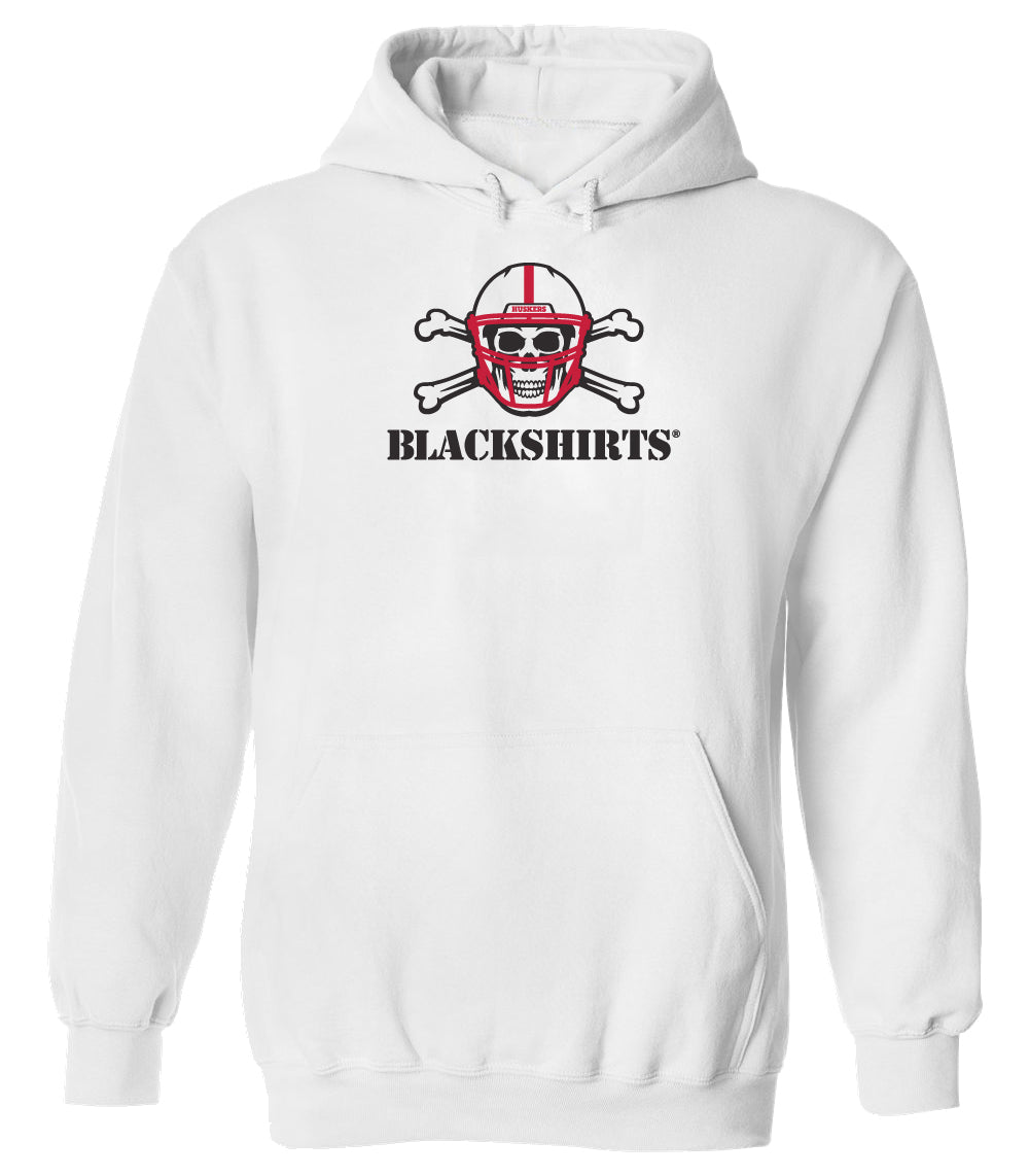 Nebraska Huskers Hooded Sweatshirt - NEW Official Blackshirts Logo