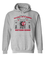 Nebraska Huskers Hooded Sweatshirt - Volleyball Day in Nebraska