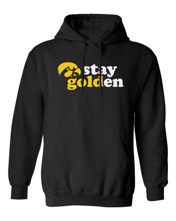 Iowa Hawkeyes Hooded Sweatshirt - Hawkeyes Stay Golden