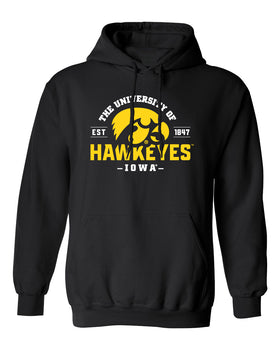 Iowa Hawkeyes Hooded Sweatshirt - The University of Iowa Hawkeyes EST 1847