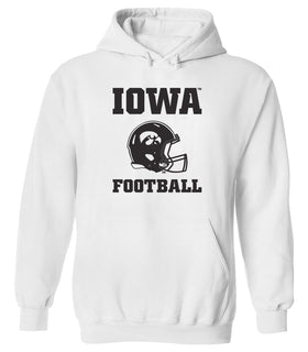 Iowa Hawkeyes Hooded Sweatshirt - Iowa Football Helmet