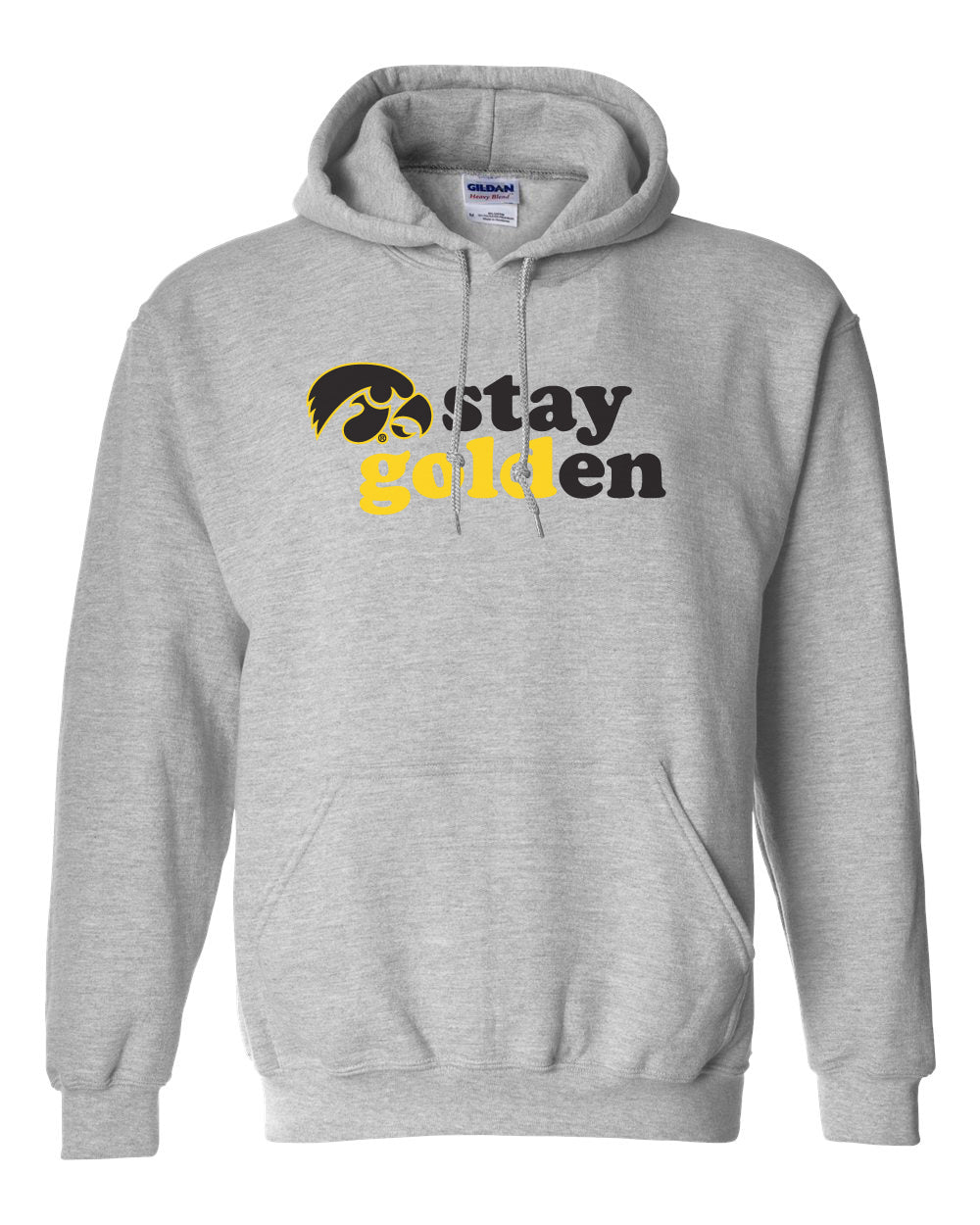 Iowa Hawkeyes Hooded Sweatshirt - Stay Golden