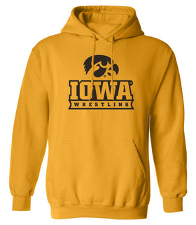 Iowa Hawkeyes Hooded Sweatshirt - Iowa Hawkeyes Wrestling