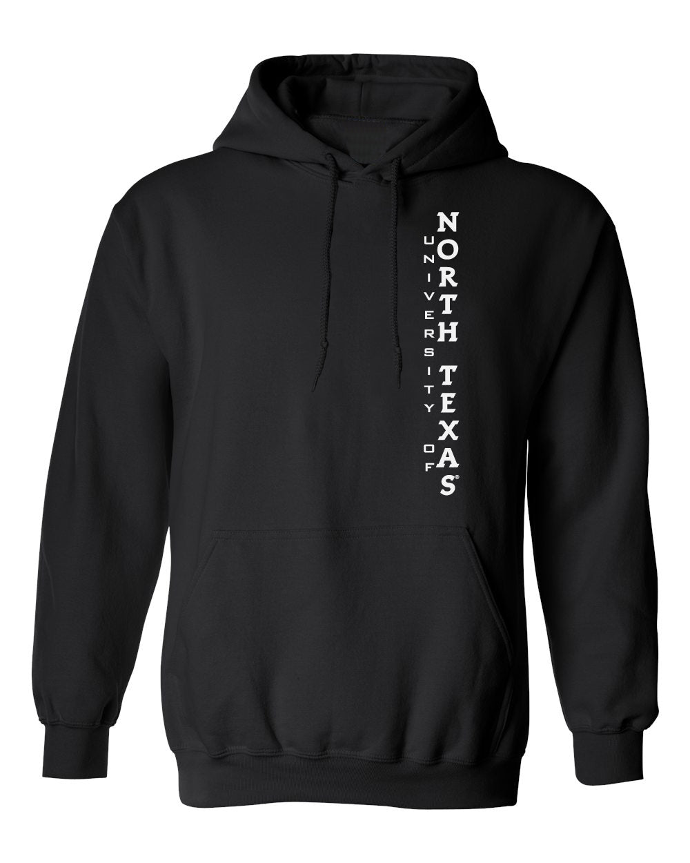 North Texas Mean Green Hooded Sweatshirt - Vert University of North Texas