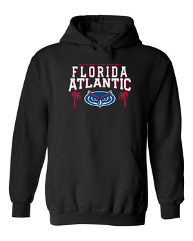 Florida Atlantic Owls Hooded Sweatshirt - FAU Logo Winning in Paradise