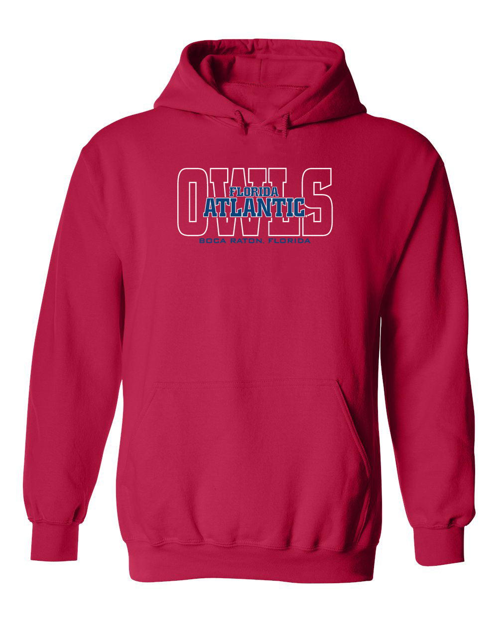 Florida Atlantic Owls Hooded Sweatshirt - FAU Owls Background