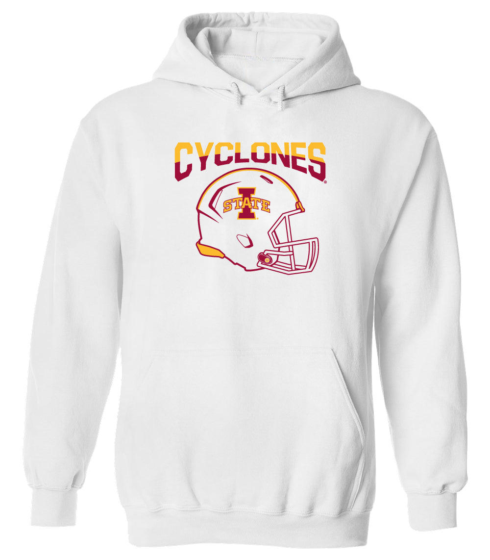 Iowa State Cyclones Hooded Sweatshirt - ISU Cyclones Football Helmet