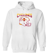 Iowa State Cyclones Hooded Sweatshirt - ISU Cyclones Football Helmet