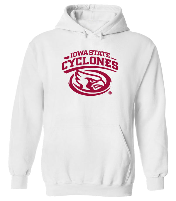 Iowa State Cyclones Hooded Sweatshirt - Mascot Cy Swirl