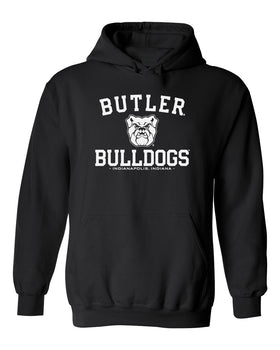 Butler Bulldogs Hooded Sweatshirt - Butler Bulldogs Arch Primary Logo