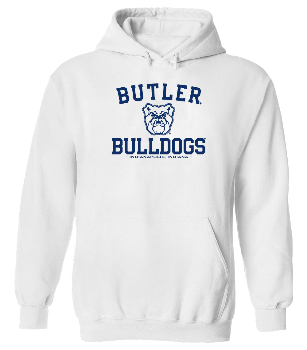 Butler Bulldogs Hooded Sweatshirt - Butler Bulldogs Arch Primary Logo