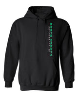 North Dakota Fighting Hawks Hooded Sweatshirt - Vertical University of North Dakota