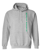 North Dakota Fighting Hawks Hooded Sweatshirt - Vertical University of North Dakota