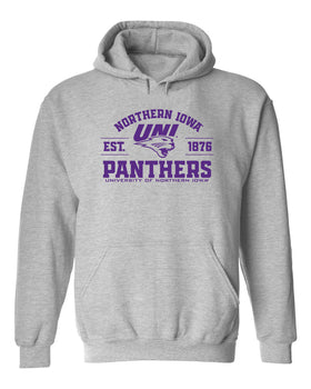 Northern Iowa Panthers Hooded Sweatshirt - UNI Established 1876