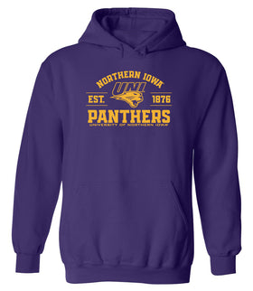 Northern Iowa Panthers Hooded Sweatshirt - UNI Panthers Established 1876