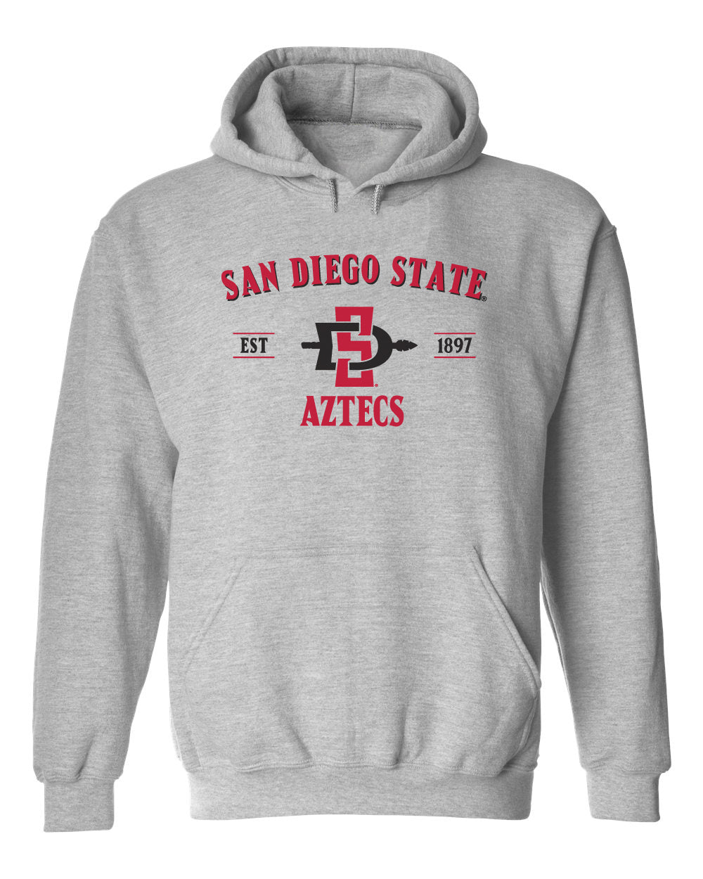 San Diego State Aztecs Hooded Sweatshirt - SDSU Primary Logo