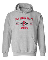 San Diego State Aztecs Hooded Sweatshirt - SDSU Primary Logo