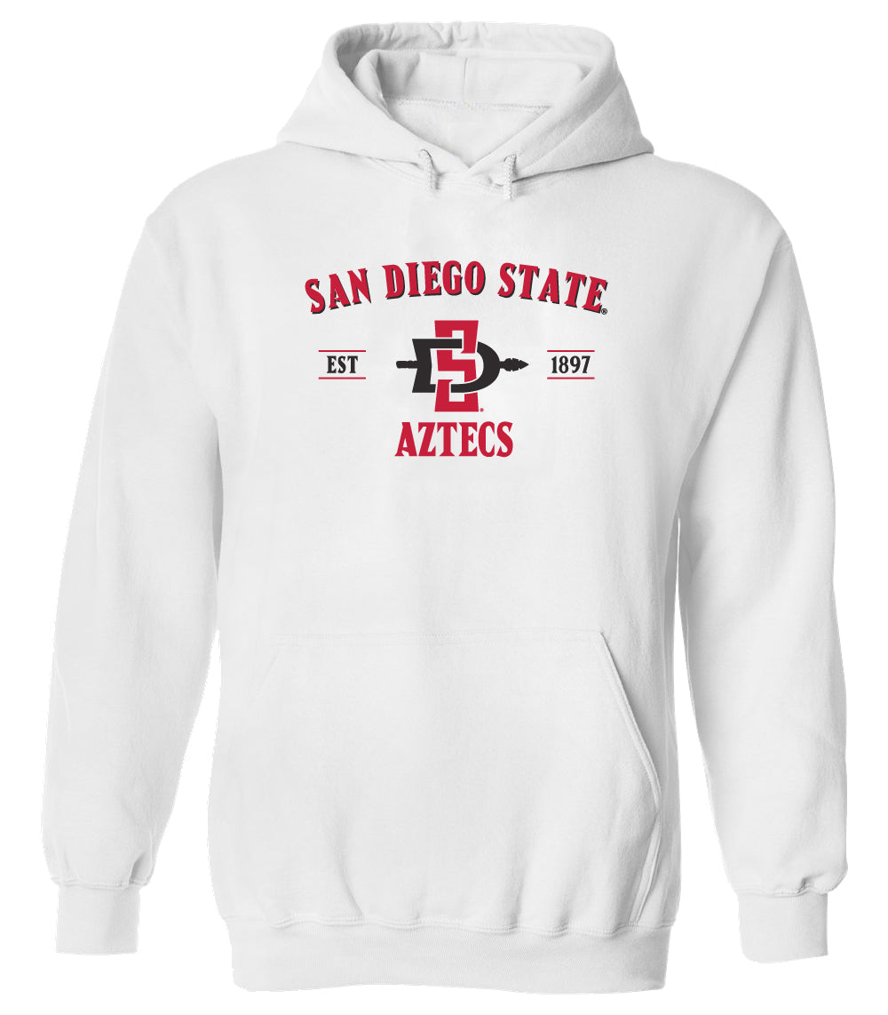San Diego State Aztecs Hooded Sweatshirt - SDSU Primary Logo