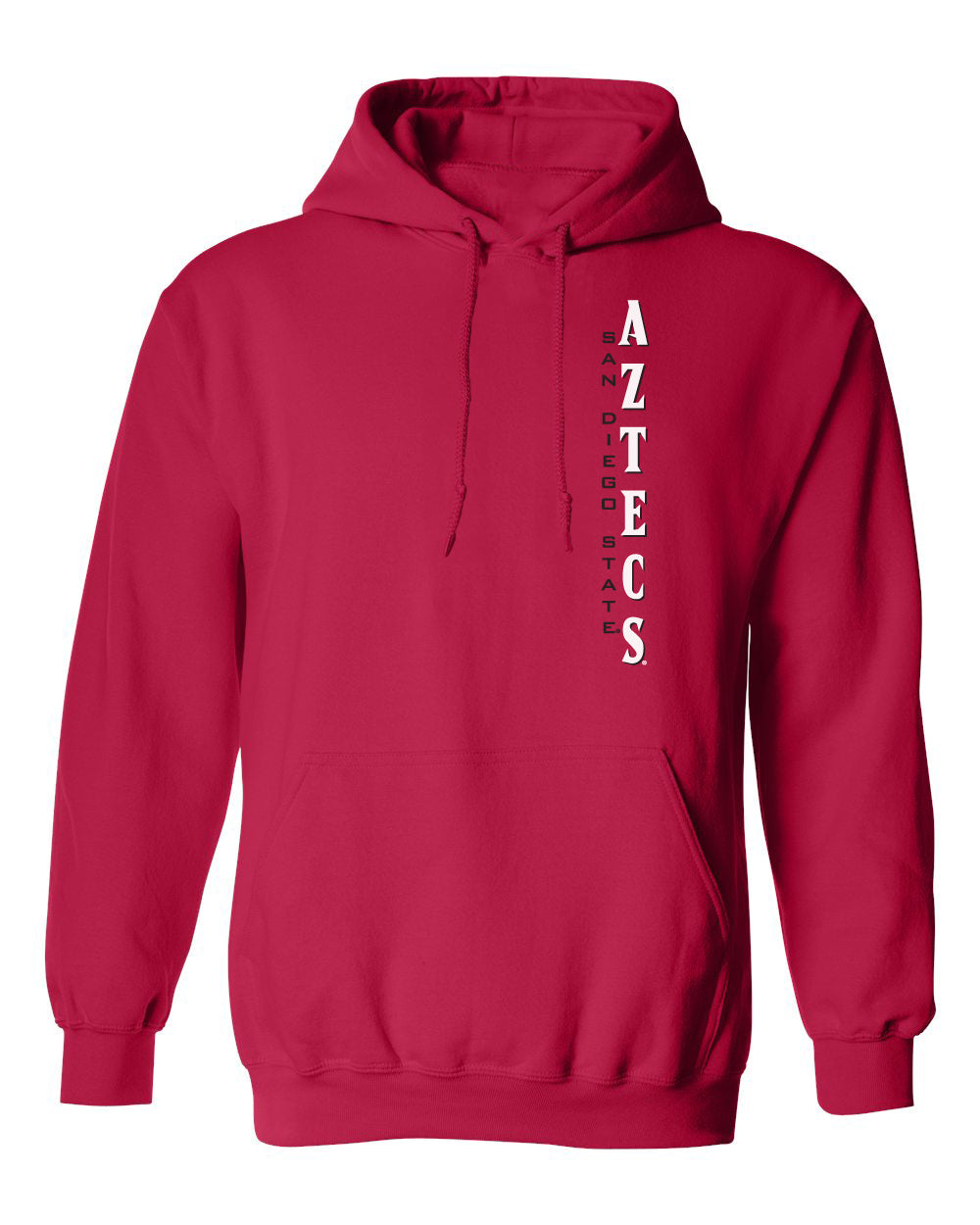 San Diego State Aztecs Hooded Sweatshirt - Vertical Aztecs