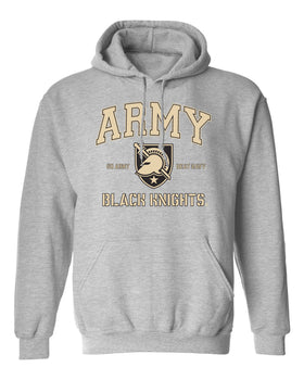 Army Black Knights Hooded Sweatshirt - Army Arch Primary Logo