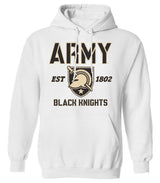Army Black Knights Hooded Sweatshirt - Army West Point Established 1802