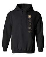 Army Black Knights Hooded Sweatshirt - Vertical United States Military Academy