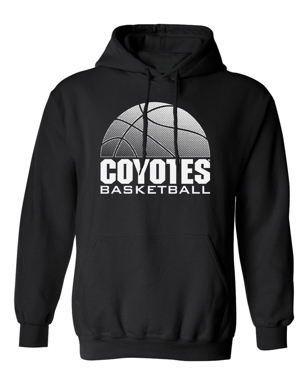 South Dakota Coyotes Hooded Sweatshirt - Coyotes Basketball